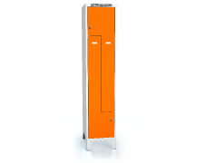 Cloakroom locker Z-shaped doors ALSIN with feet 1920 x 400 x 500